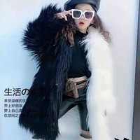 Fashion Kid Girl Winter Coat Children Girl Black White Wool-Like Fur Coat Outdoor Wear Stylish Winter Clothes for Toddler Girl
Fashion Kid Girl Winter Coat Children Girl Black White Wool-Like Fur Coat Outdoor Wear Stylish Winter Clothes for Toddler Girl