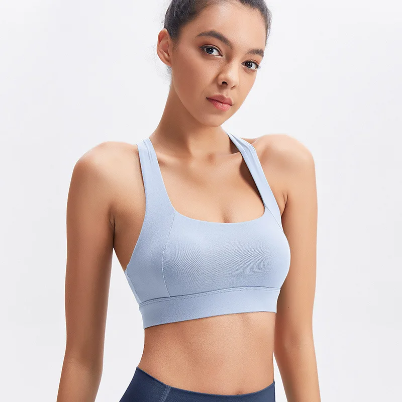 OUREA New shockproof sports underwear for women gathering running chest high gym crop top& bra fitness beauty back yoga suit, Custom made
OUREA New shockproof sports underwear for women gathering running chest high gym crop top& bra fitness beauty back yoga suit, Custom made