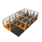 Environmental protection safe for kids indoor ninja warrior obstacle