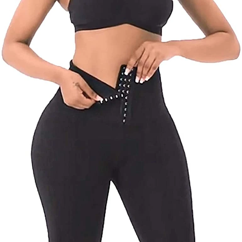 Bin Fen Breathable Hooks Waist Trainer Leggings High Waist Yoga Pants Gym Leggings Corset Yoga Pants, 2 colors
Bin Fen Breathable Hooks Waist Trainer Leggings High Waist Yoga Pants Gym Leggings Corset Yoga Pants, 2 colors