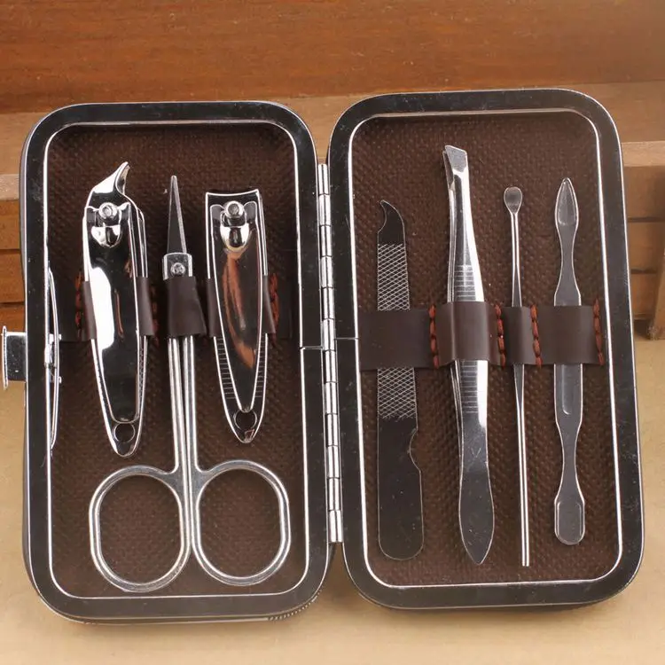 Factory Sale new Nail tool suit carbon steel seven pieces of nail clippers and seven pieces of beauty cover suit
Factory Sale new Nail tool suit carbon steel seven pieces of nail clippers and seven pieces of beauty cover suit