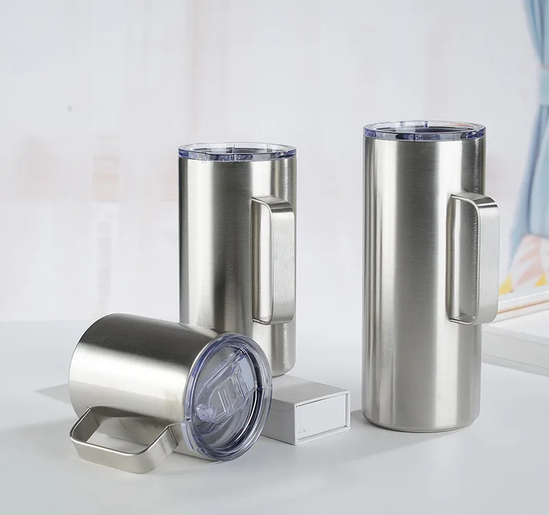 New model can be customized large capacity double layer stainless steel handle cup coffee cup vacuum thermos cup with lid
New model can be customized large capacity double layer stainless steel handle cup coffee cup vacuum thermos cup with lid