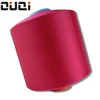 OEM color 100D high tensile strength polyester yarn for socks