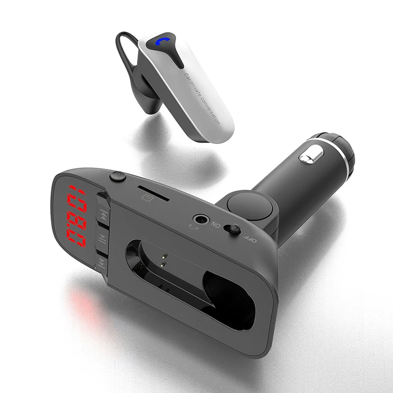 New car mp3 player wireless headset two-in-one car wireless mp3 car FM hands-free phone
New car mp3 player wireless headset two-in-one car wireless mp3 car FM hands-free phone