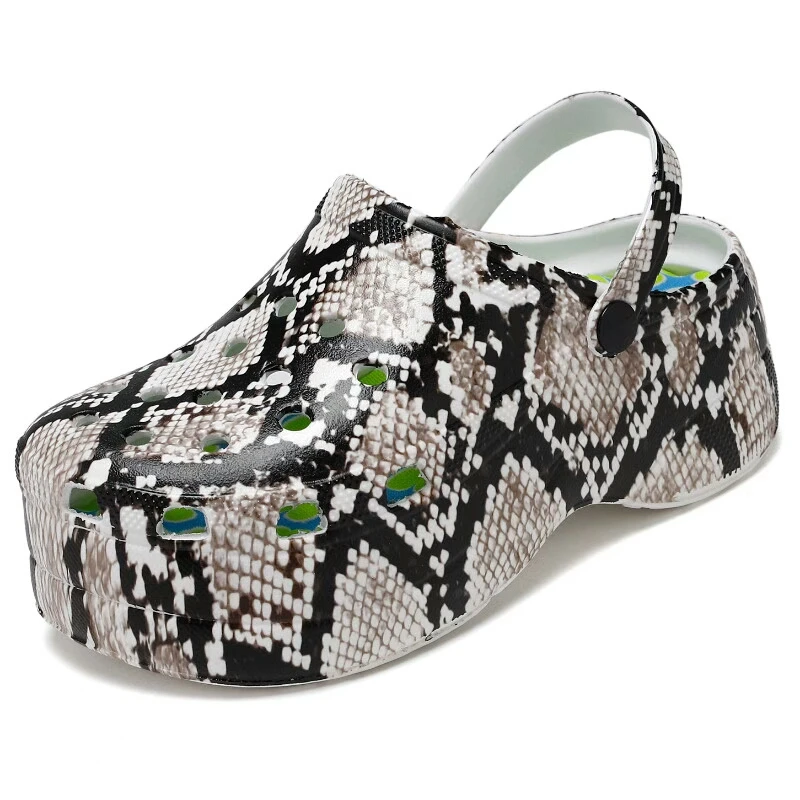 Women's high platform animal printing clogs women platform gardener eva clog thick sole 10cm heel wedge shoes for women, Pink,green,white
Women's high platform animal printing clogs women platform gardener eva clog thick sole 10cm heel wedge shoes for women, Pink,green,white