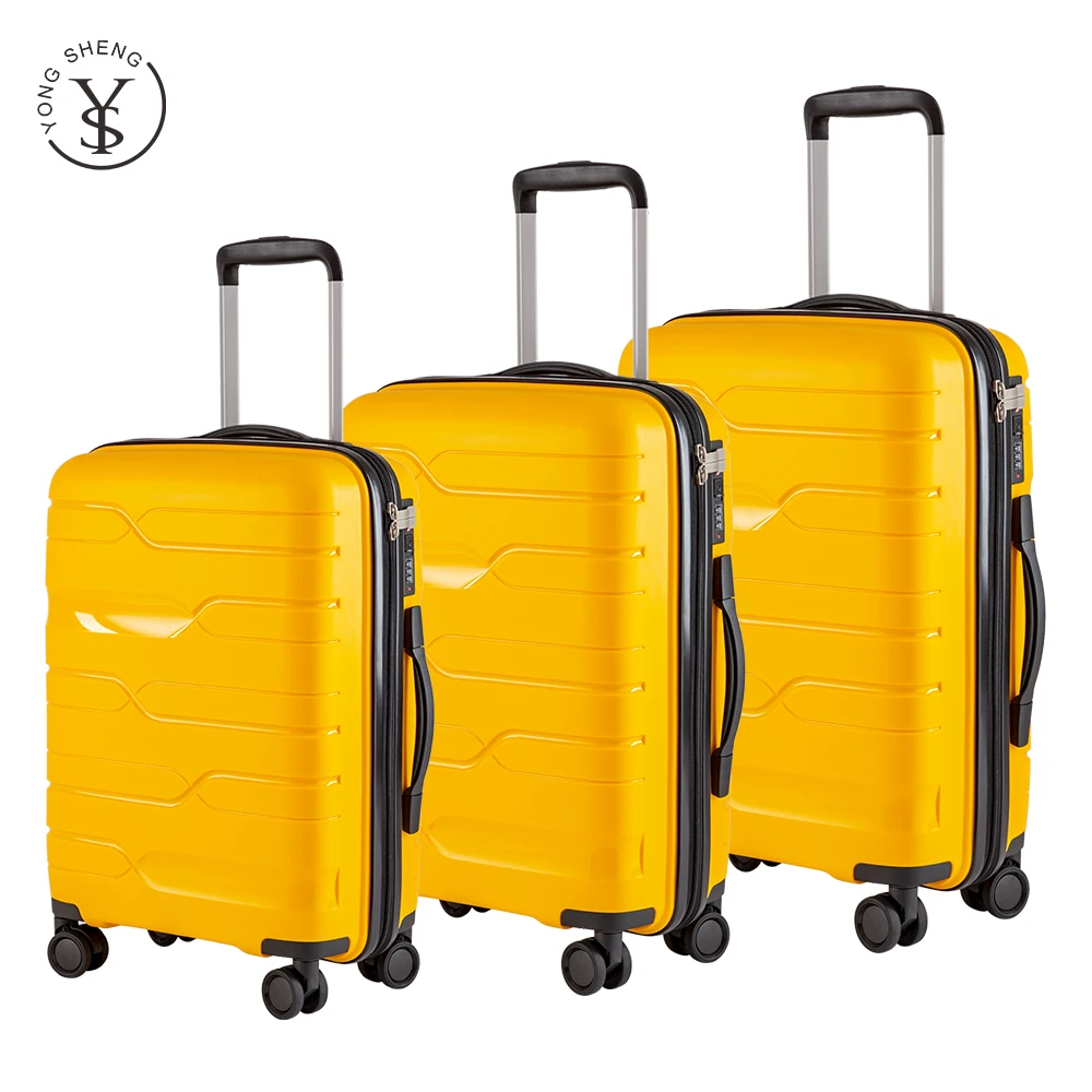 New product hot sale adult luggage travel bags custom bagagem PP carry on luggage suitcase set
New product hot sale adult luggage travel bags custom bagagem PP carry on luggage suitcase set