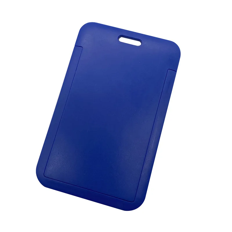 Solid color ID card holder ABS business card bus card cover case for student, White
Solid color ID card holder ABS business card bus card cover case for student, White