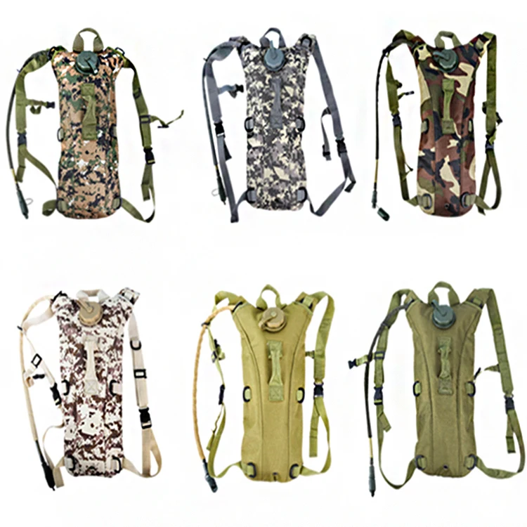 Military Water Bags Waterproof Outdoor Camel Water Bag Military Tactical Backpack With Bladder, Optional
Military Water Bags Waterproof Outdoor Camel Water Bag Military Tactical Backpack With Bladder, Optional