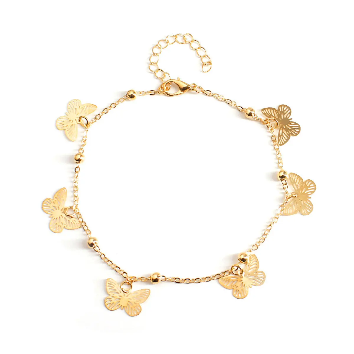 Beach Fashion Colorful Butterfly Charm Jewelry Foot Summer Hotwife Women New Design Ladies Gold Anklet For Girls
Beach Fashion Colorful Butterfly Charm Jewelry Foot Summer Hotwife Women New Design Ladies Gold Anklet For Girls