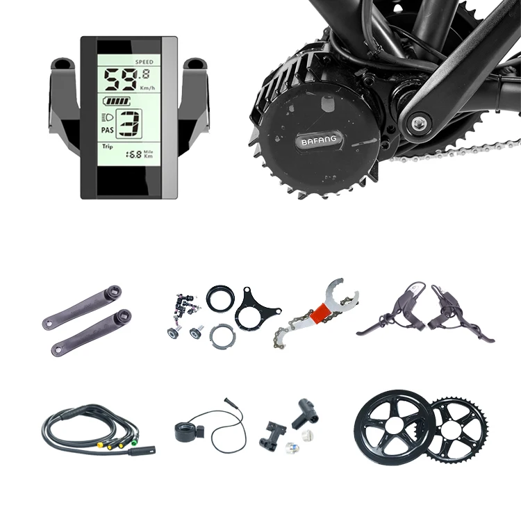 Bafang 8fun BBS02B 36V 500W mid drive motor kit bicycle electric motor for Bicycle
Bafang 8fun BBS02B 36V 500W mid drive motor kit bicycle electric motor for Bicycle