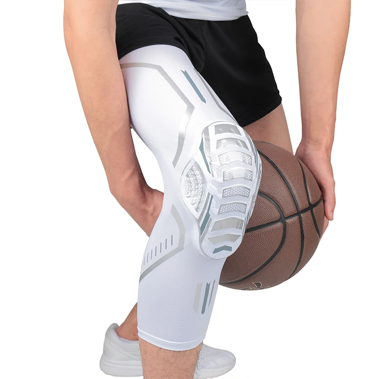 Anti-Slip Silicone Padded Springs Stays Nylon Sleeve Joint Support Knee Pads Knee Joint Support, White/black
Anti-Slip Silicone Padded Springs Stays Nylon Sleeve Joint Support Knee Pads Knee Joint Support, White/black