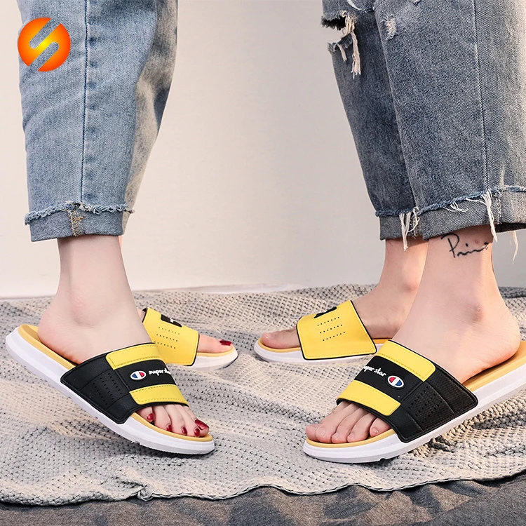 Unisex style summer outdoor women sport slippers mens pvc sport slide slipper, Black and red
Unisex style summer outdoor women sport slippers mens pvc sport slide slipper, Black and red
