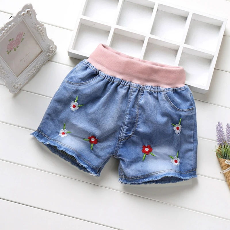 Custom Kids Jeans Short Embroidered Flower Lace Decoration Pantalon Jeans Cute Fashion Girl Denim Shorts
Custom Kids Jeans Short Embroidered Flower Lace Decoration Pantalon Jeans Cute Fashion Girl Denim Shorts