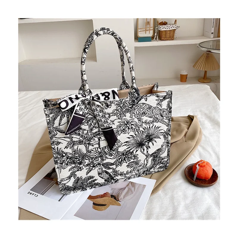 Fashion Women Brand Large Handbags For Female Shoulder Top Handle Purses Canvas Travel Tote Hand Bag
Fashion Women Brand Large Handbags For Female Shoulder Top Handle Purses Canvas Travel Tote Hand Bag