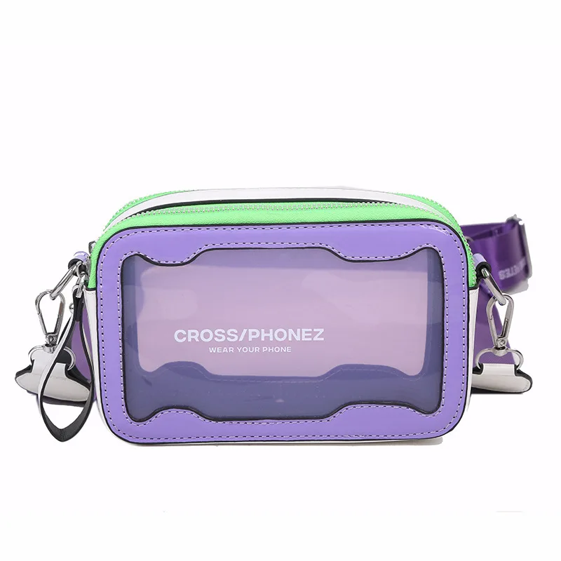 BM9297 2021 Summer Transparent Jelly Bag Wide Strap Clear Box Purse Mini Flap Shoulder Bolsa Luxury Handbags For Women
BM9297 2021 Summer Transparent Jelly Bag Wide Strap Clear Box Purse Mini Flap Shoulder Bolsa Luxury Handbags For Women