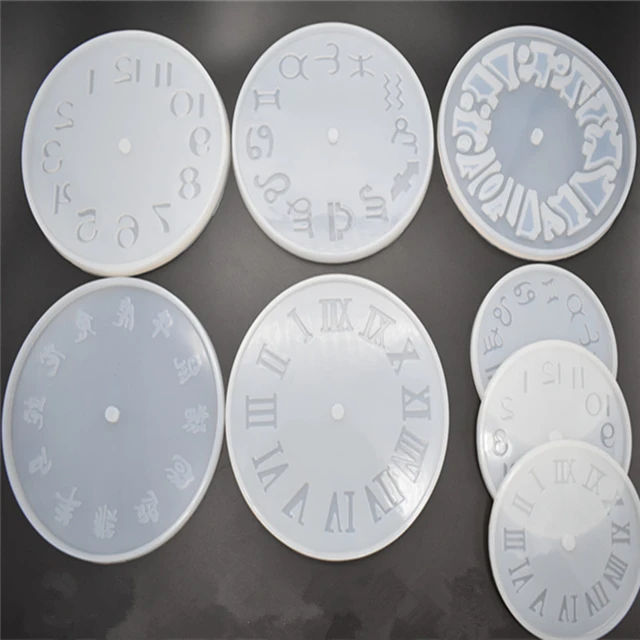 C-0176 Wall Clock Silicone Resin Mold For Epoxy Resin Craft C-0181, Stock or customized
C-0176 Wall Clock Silicone Resin Mold For Epoxy Resin Craft C-0181, Stock or customized