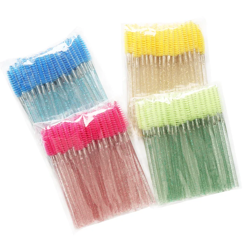 High Quality Crystal Rod Eyelash Brush Nylon Hair Makeup Brush Eyelash Curling Eyebrow Comb Brush Factory Price Wholesale, Red,pink,purple,blue,yellow
High Quality Crystal Rod Eyelash Brush Nylon Hair Makeup Brush Eyelash Curling Eyebrow Comb Brush Factory Price Wholesale, Red,pink,purple,blue,yellow