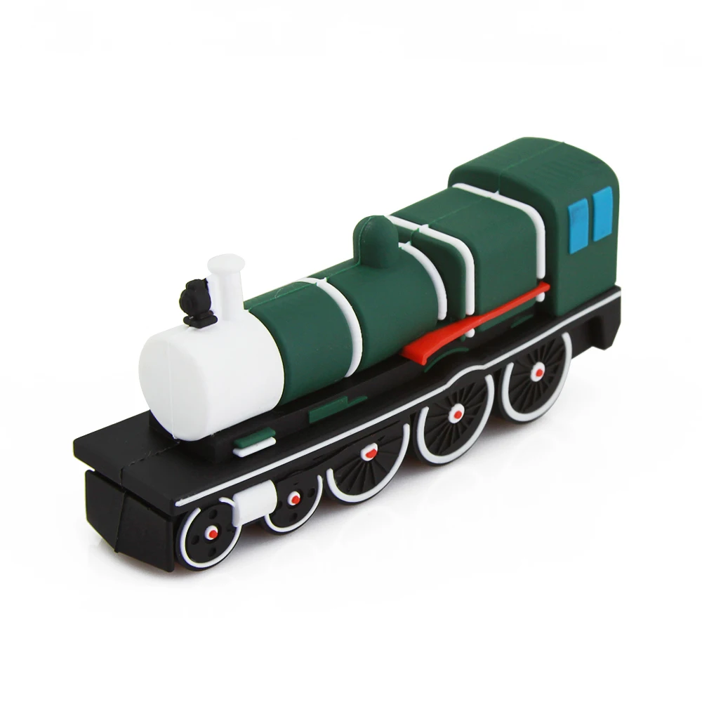 Silicone Train Shape USB Flash Drive 8GB 16GB Train USB Pen Drive