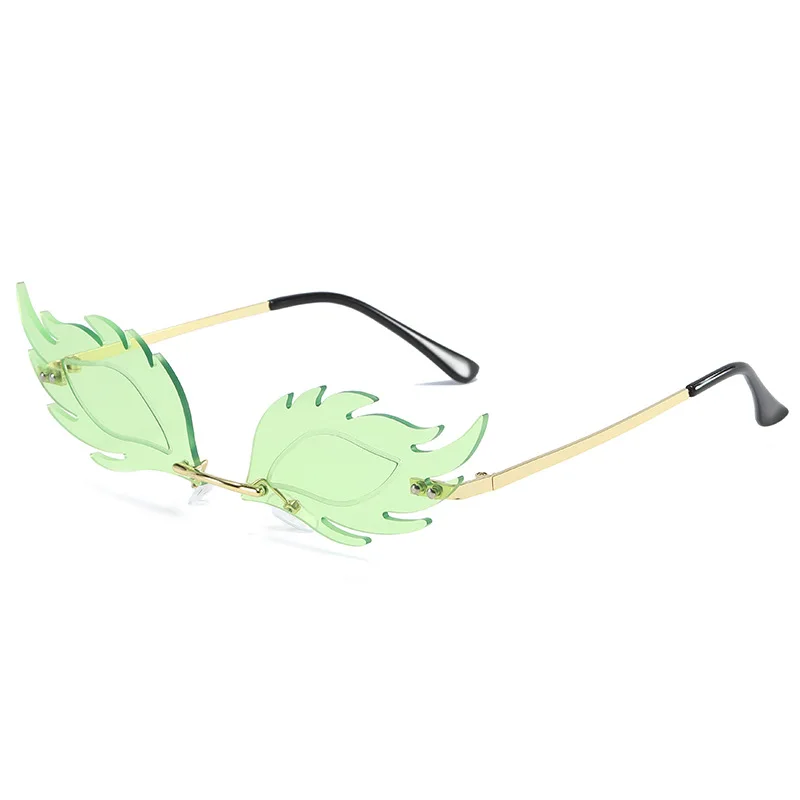 Newest style rimless feather sunglasses party fire trendy sunglasses fashion sunglasses newest 2020
Newest style rimless feather sunglasses party fire trendy sunglasses fashion sunglasses newest 2020