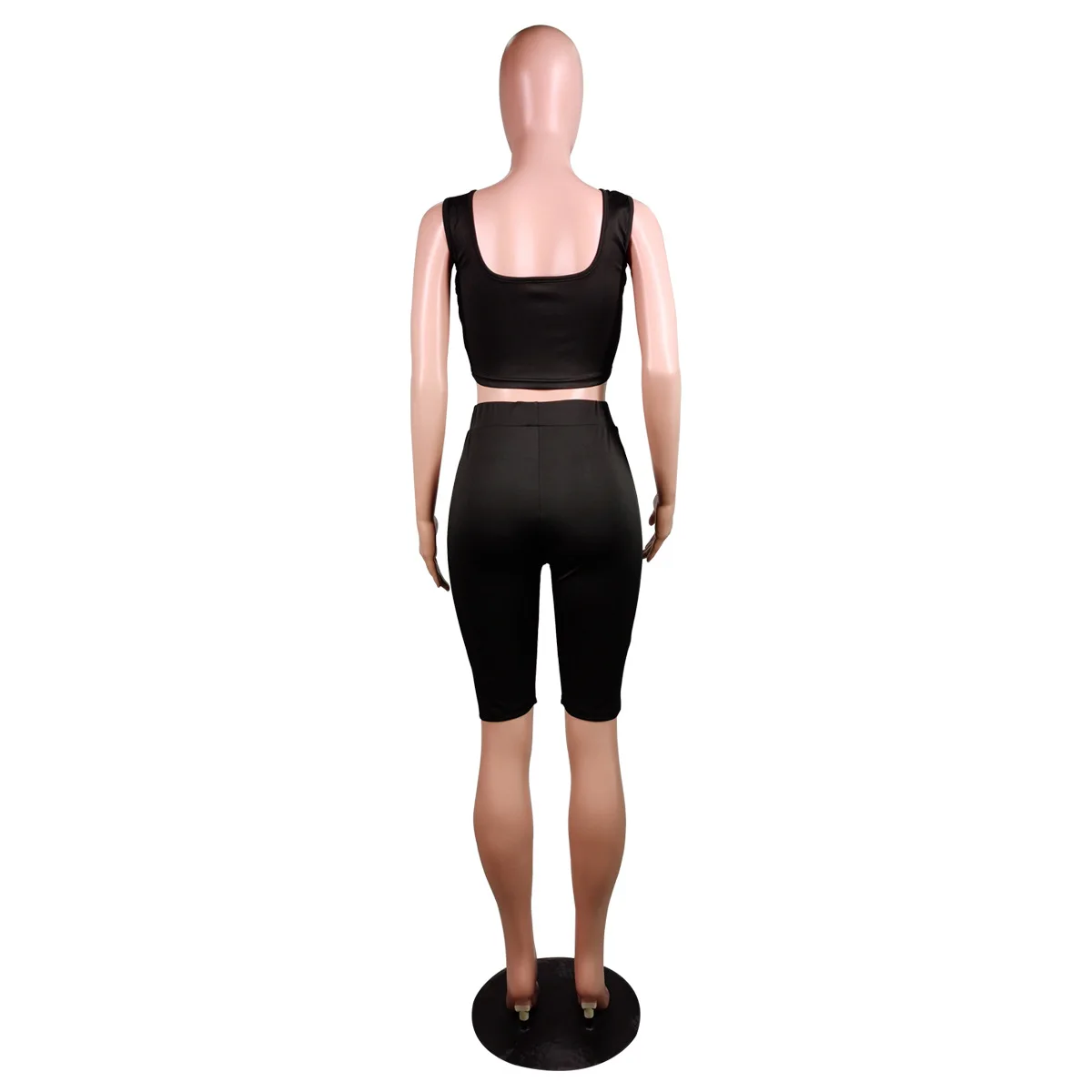 GQ8048 new coming woman sports two piece summer two piece set solid color sports set
GQ8048 new coming woman sports two piece summer two piece set solid color sports set