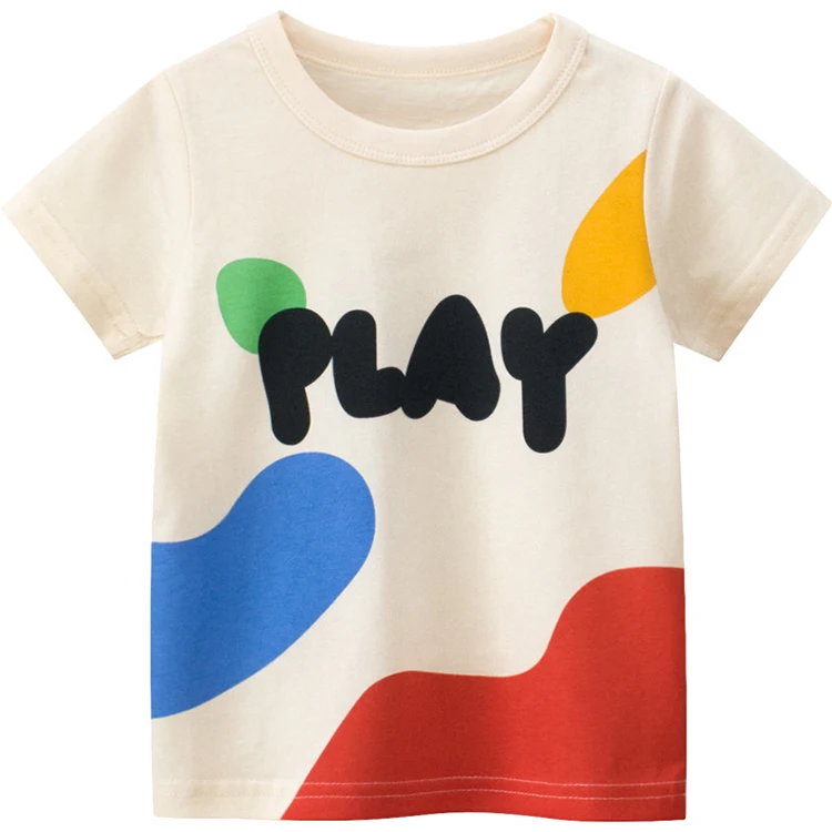 High Quality Children Kids Printing Short Sleeve Clothing Shirts 100% Cotton For Boy And Girl, Customized color
High Quality Children Kids Printing Short Sleeve Clothing Shirts 100% Cotton For Boy And Girl, Customized color