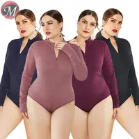 D908068 queenmoen new design stand collar long sleeve sexy new design solid color plus size women sweater tops bodysuit
D908068 queenmoen new design stand collar long sleeve sexy new design solid color plus size women sweater tops bodysuit