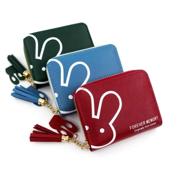 Factory Wholesale Short Zipper Tassel Korea Small Wallet Cute Simple and Lovely Coin Purse For Girl, 7 colors
Factory Wholesale Short Zipper Tassel Korea Small Wallet Cute Simple and Lovely Coin Purse For Girl, 7 colors