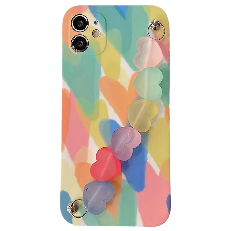 Amazon hot sale Phone case For iPhone 12 Pro case with Love wrist strap mobile Phone bags for iPhone 7 8 plus xs max, As pictures shows
Amazon hot sale Phone case For iPhone 12 Pro case with Love wrist strap mobile Phone bags for iPhone 7 8 plus xs max, As pictures shows