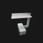 Custom Advertising Display Magnetic under Shelf Sign label Holder For Metal Shelves