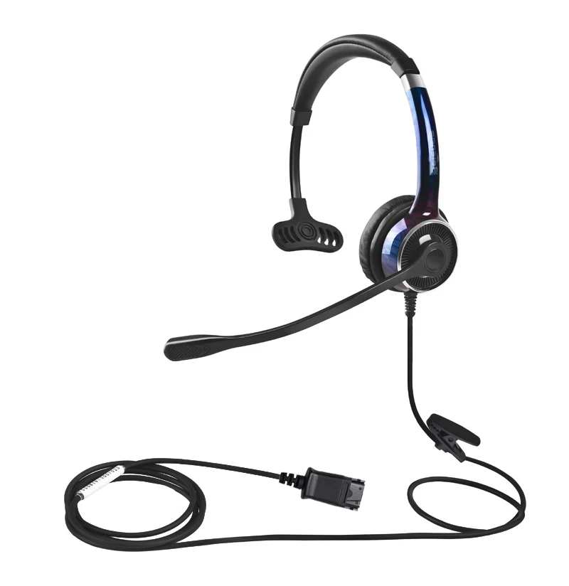 Professional One-Ear USB Headset Call Center Headphones Noise Cancelling Mic With QD To USB Adapter Compatible With Plantronics
Professional One-Ear USB Headset Call Center Headphones Noise Cancelling Mic With QD To USB Adapter Compatible With Plantronics