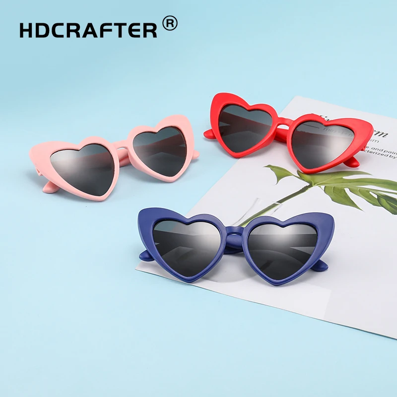 Heart Sunglasses Girls Brand Designer Cat Eye Polarized Sun Glasses Retro Love Heart Shaped Glasses Boys Glasses UV400
Heart Sunglasses Girls Brand Designer Cat Eye Polarized Sun Glasses Retro Love Heart Shaped Glasses Boys Glasses UV400