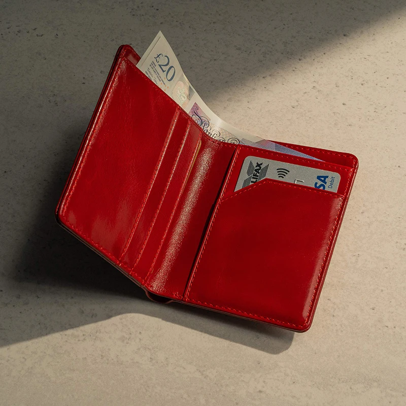 Suohu Hot Genuine Leather Slim Minimalist Wallet Rfid Blocking Leather Card Holder Wallet, Customized color 
Suohu Hot Genuine Leather Slim Minimalist Wallet Rfid Blocking Leather Card Holder Wallet, Customized color