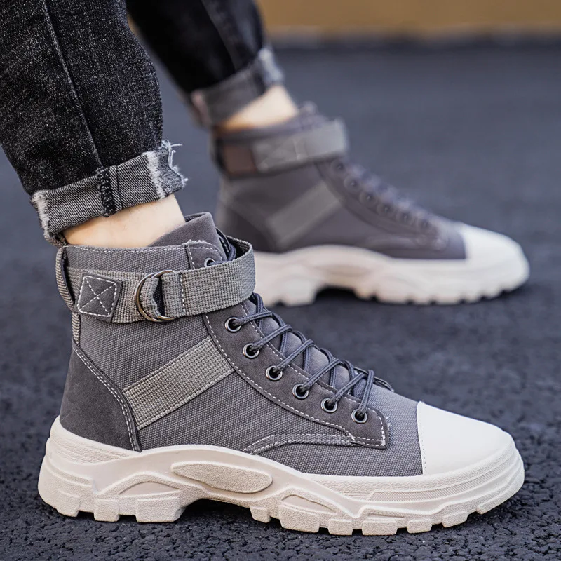 Men's shoes Korean version trend high top shoes Short boots sneakers sports casual trendy shoes wholesale
Men's shoes Korean version trend high top shoes Short boots sneakers sports casual trendy shoes wholesale
