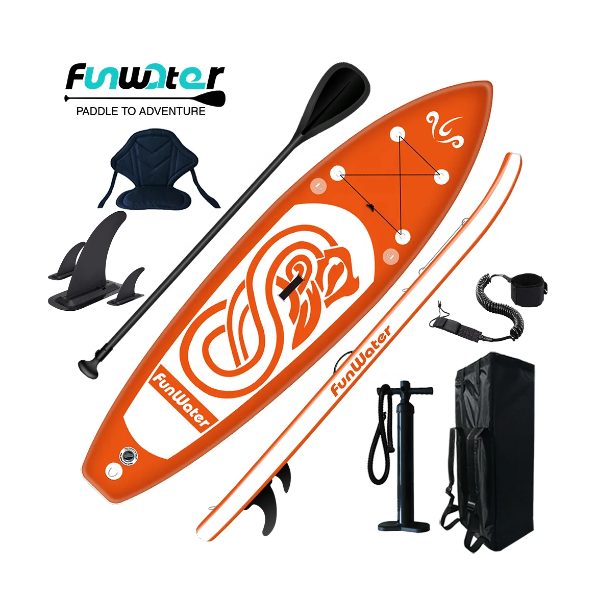 FUNWATER sup Drop shipping sup inflatable paddle board drop stitch plastic sup paddle board board surf surfboard for unisex
FUNWATER sup Drop shipping sup inflatable paddle board drop stitch plastic sup paddle board board surf surfboard for unisex