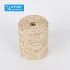 Natural fiber sisal twine single 1 ply twisted sisal wine rope in tube for craft garden household natural Rope