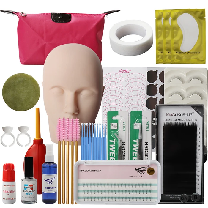 Professional Eyelash Extension Tools Training Kit Wholesale Fake False Eyelash Lashes Extension Kit 3D
Professional Eyelash Extension Tools Training Kit Wholesale Fake False Eyelash Lashes Extension Kit 3D