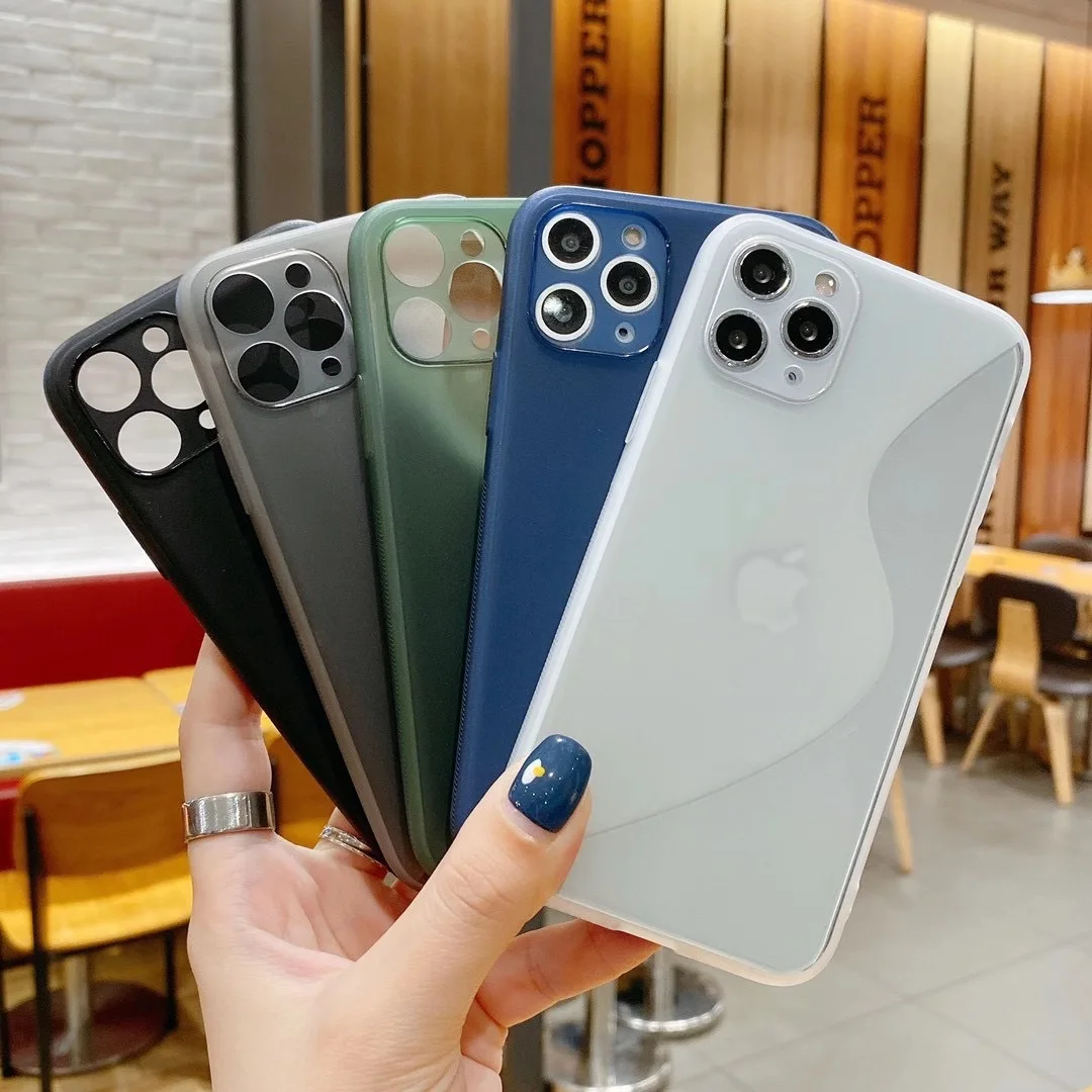 Soft Tpu Phone Case For iPhone 12 Pro Max Non-slip Case For iPhone 12 Mini Shockproof Phone Case For iPhone 11 Pro 6 7 8 Xr
Soft Tpu Phone Case For iPhone 12 Pro Max Non-slip Case For iPhone 12 Mini Shockproof Phone Case For iPhone 11 Pro 6 7 8 Xr