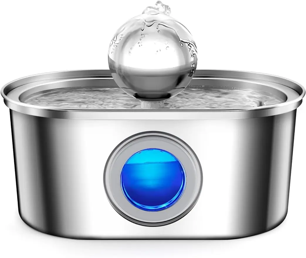 2024 New Stainless Steel Cat Water Fountain Pet Water Dispenser Automatic Water Fountain Cat Fountain Dog Bowl Cat Products
2024 New Stainless Steel Cat Water Fountain Pet Water Dispenser Automatic Water Fountain Cat Fountain Dog Bowl Cat Products