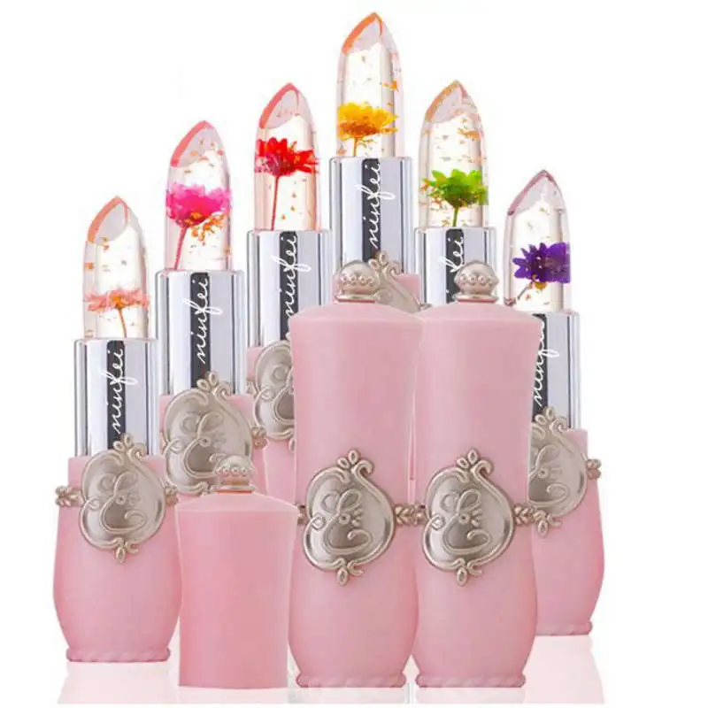 Moisturizer Long-lasting Jelly Flower Lipstick Makeup Temperature Changed Colorful Lip Balm Pink Transparent lip gloss
Moisturizer Long-lasting Jelly Flower Lipstick Makeup Temperature Changed Colorful Lip Balm Pink Transparent lip gloss