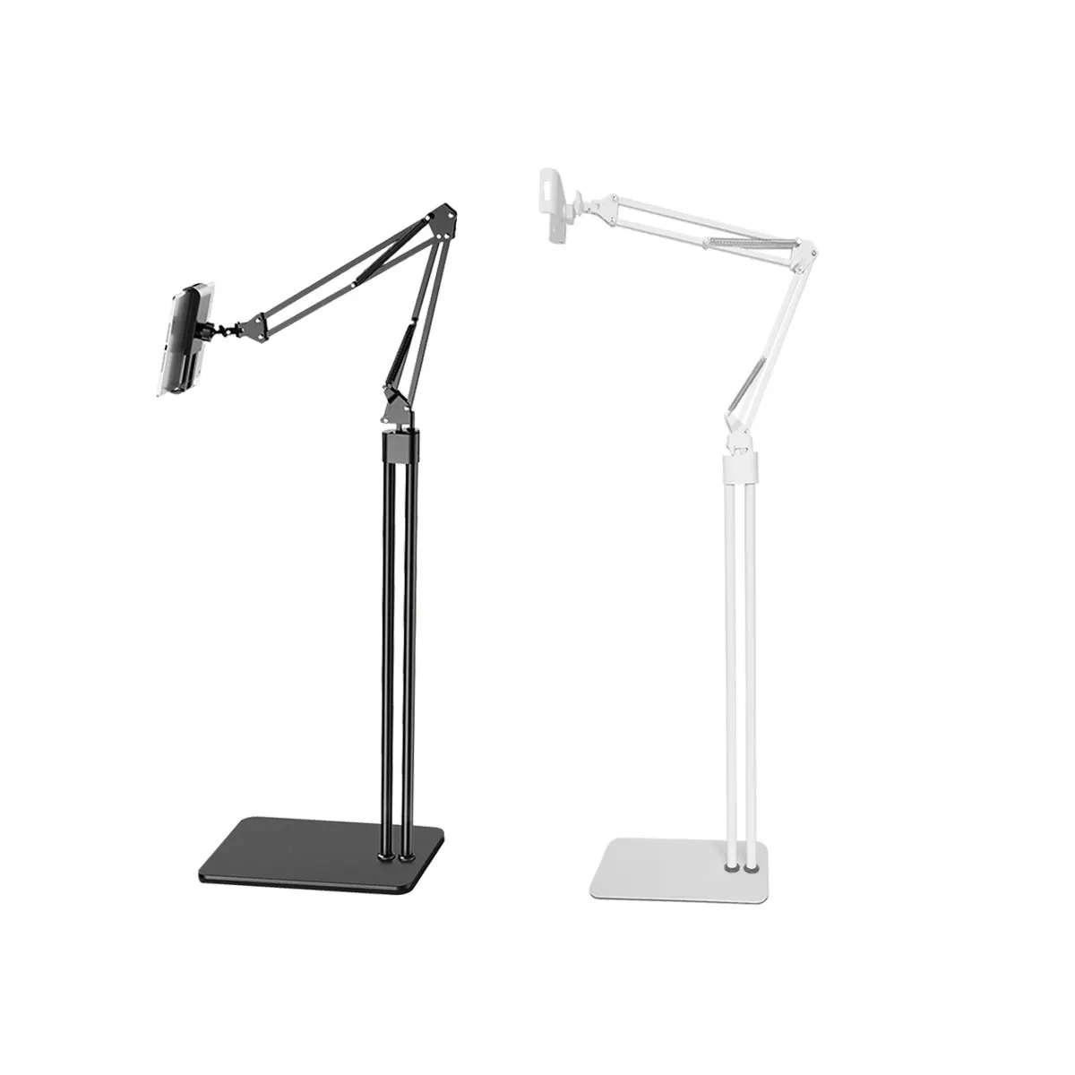 Flexible lazy neck mobile holder room foldable tall cellphone bracket bedside adjustable floor gooseneck phone stand for bed, Black white
Flexible lazy neck mobile holder room foldable tall cellphone bracket bedside adjustable floor gooseneck phone stand for bed, Black white