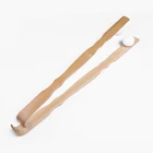 18 Inches Long Bamboo Itch Massage Body Stick Clap Back Scratcher Bamboo Massager Back Scratcher With White Ball