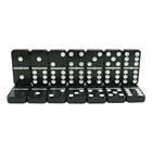 Dominos Domino Set Dominoes Classic Black Dominos With White Paint Domino Set From Dominoes Factory