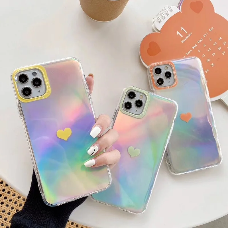 For iphone 12 pro max laser phone case rainbow, for iphone 12 laser phone case love heart
For iphone 12 pro max laser phone case rainbow, for iphone 12 laser phone case love heart