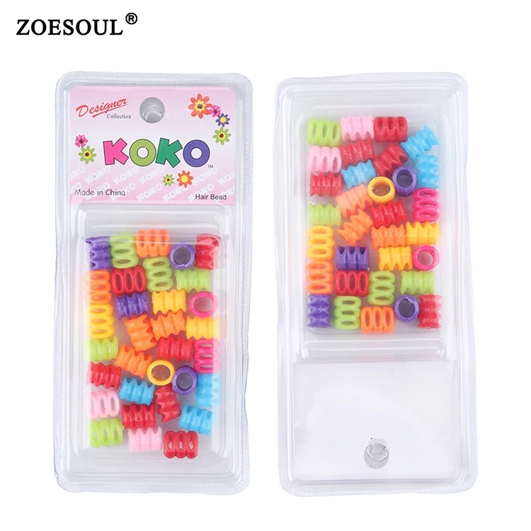 Wholesale Kid Pony Hair Beads 30pcs Plastic Tube Design Dreadlock Beads for Little Girl, Multicolor
Wholesale Kid Pony Hair Beads 30pcs Plastic Tube Design Dreadlock Beads for Little Girl, Multicolor