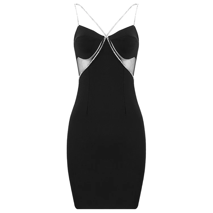 Bandage Black Women Clothing Party Summer Dresses Women Lady Elegant Bodycon Sexy Dress, Picture color
Bandage Black Women Clothing Party Summer Dresses Women Lady Elegant Bodycon Sexy Dress, Picture color