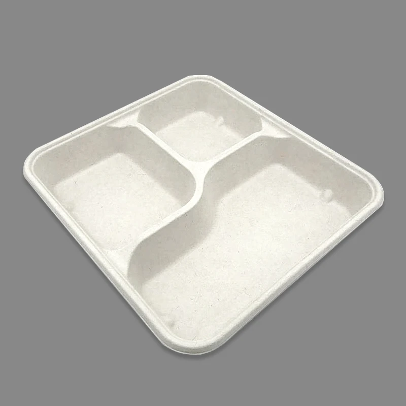Biodegradable Sugarcane Bagasse School Lunch Tray 2 3 4 Compartments Tray Paper Boxes Lunch, Black, white, red, green or customized
Biodegradable Sugarcane Bagasse School Lunch Tray 2 3 4 Compartments Tray Paper Boxes Lunch, Black, white, red, green or customized