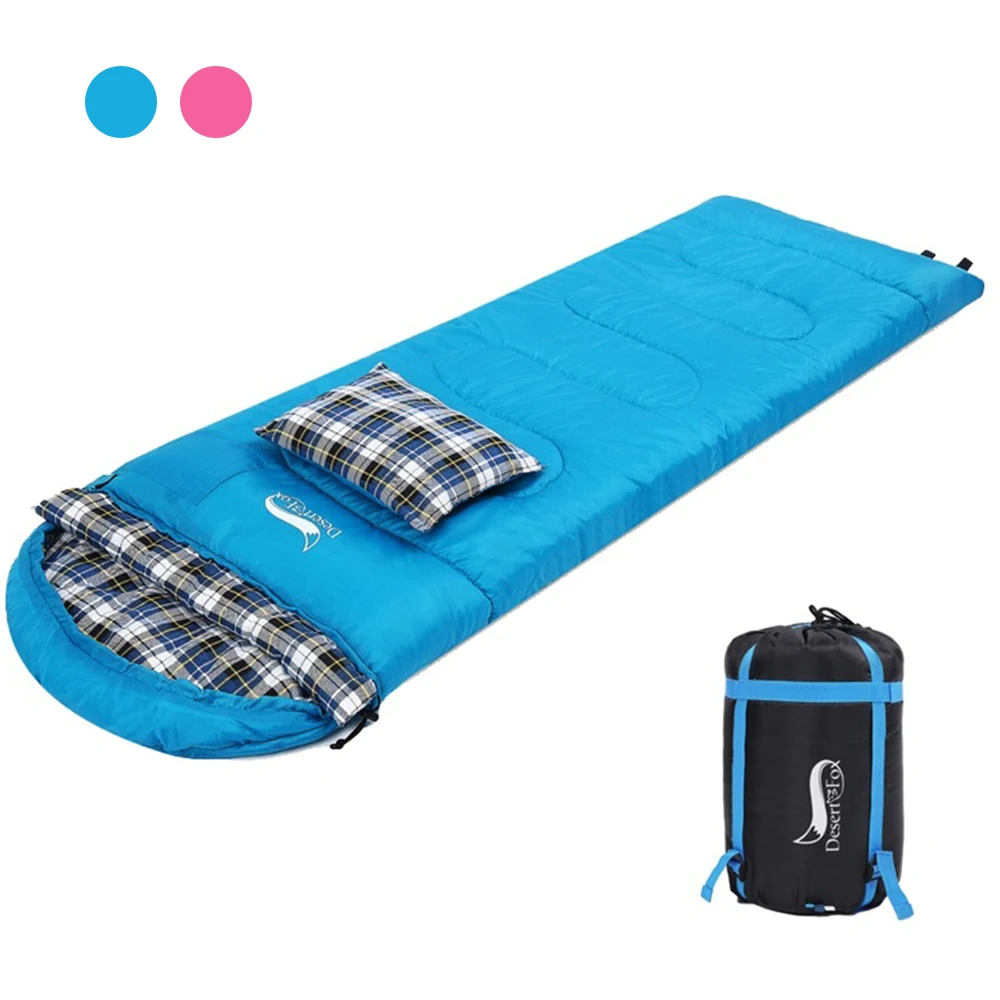 Sleeping Bags with Pillow for Adult Kids Winter Sleeping Bag Warm Lining Hiking with Sack Camping Bags, Blue, pink
Sleeping Bags with Pillow for Adult Kids Winter Sleeping Bag Warm Lining Hiking with Sack Camping Bags, Blue, pink