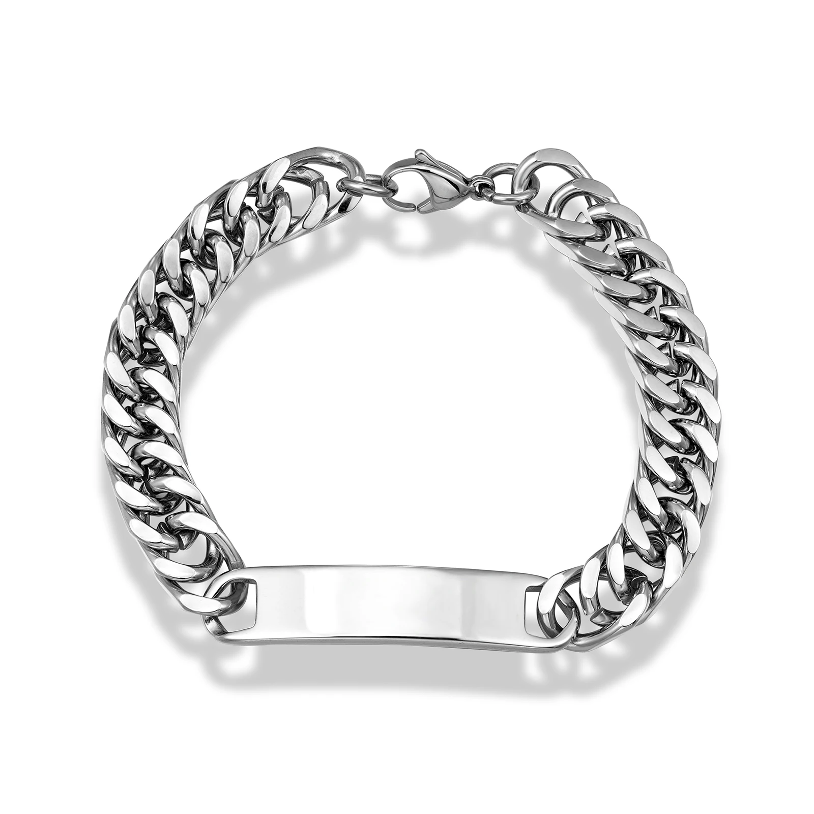 Trendy Men's Cuban Chain Bracelet Stainless Steel Bracelet Accessories Jewelry Wholesale
Trendy Men's Cuban Chain Bracelet Stainless Steel Bracelet Accessories Jewelry Wholesale