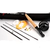 Fly Fishing Rod And Reel Combo Set 2.4M/2.7M Rod Combo With Fly Line