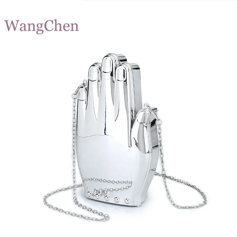 Custom Unique Design Acrylic Palm Shape Fashion Mini Clutch Bags Women'S Chain Handbag
Custom Unique Design Acrylic Palm Shape Fashion Mini Clutch Bags Women'S Chain Handbag